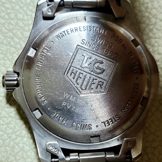 良品 TAG HEUER タグホイヤー プロフェッショナル デイト ボーイズ