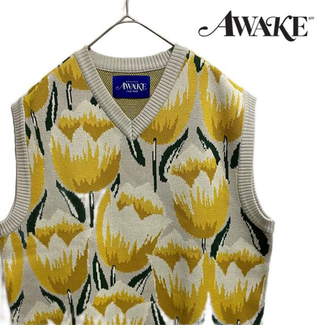 AWAKE NY Tulip Vest チューリップ ベスト ニット