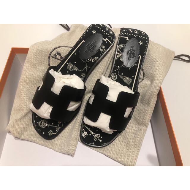 専用　新品　HERMES   オラン　37.5   レクレバンダナ