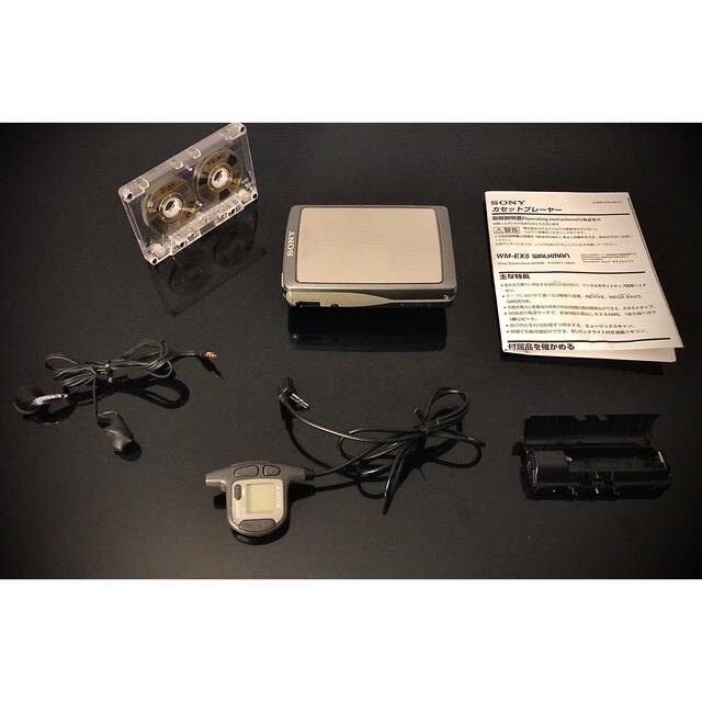 カセットウォークマン SONY WM-EX5 付属品「整備済み、完動美品」 カセットウォークマン SONY WM-EX5 付属品「整備済み、完動美品」