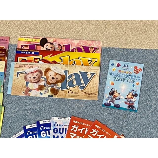 【ディズニーシー】TODAYとガイドブック8冊セット