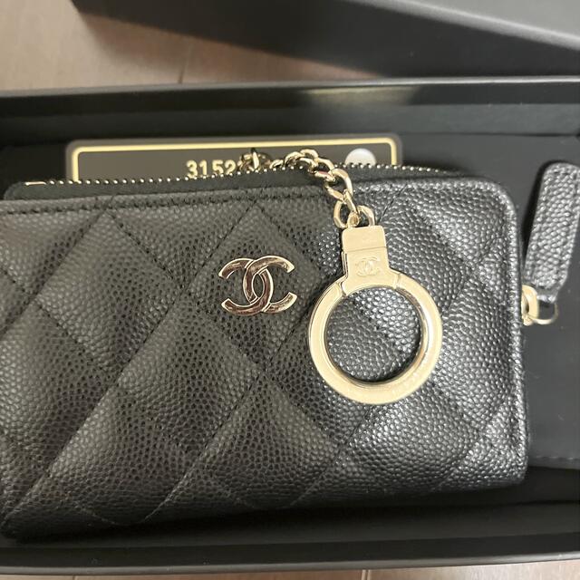 シャネル キーケース コインケースCHANEL キーリング付マトラッセ