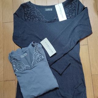 ヒロココシノ(HIROKO KOSHINO)のヒロココシノ レース下着 長袖 L(アンダーシャツ/防寒インナー)