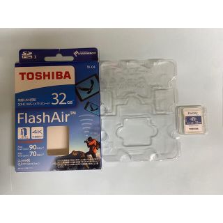 トウシバ(東芝)の東芝 無線LAN搭載SDHC／SDXCメモリカード FLashAir SD-UW(その他)