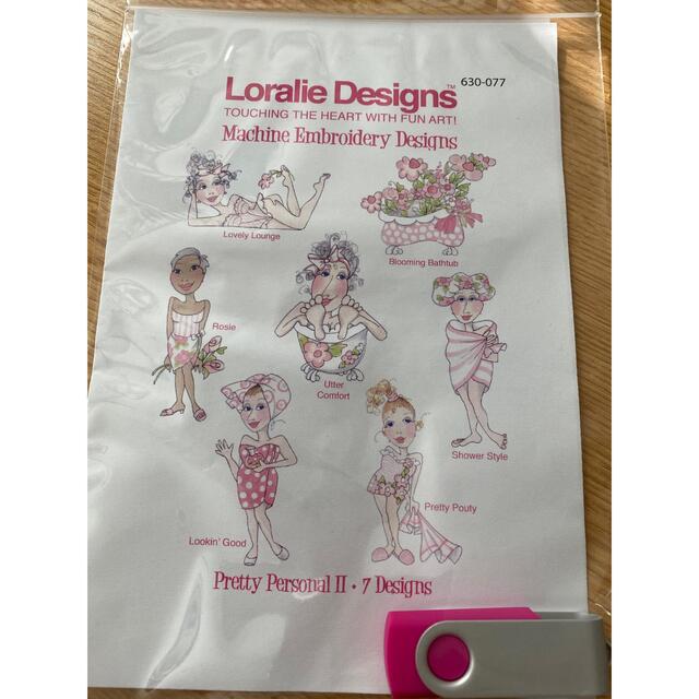 Loralie Designs 刺繍USB ③ PrettyPersonal Ⅱ