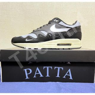 ナイキ(NIKE)のPatta × Nike Air Max 1 "Black" 10.5 28.5(スニーカー)