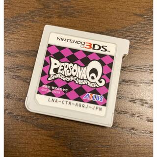 ニンテンドー3DS(ニンテンドー3DS)の【3DS】PERSONA Q ソフト　【箱なし】(携帯用ゲームソフト)
