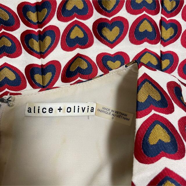 Alice+Olivia(アリスアンドオリビア)のアリスオリビア ワンピース レディースのワンピース(ミニワンピース)の商品写真