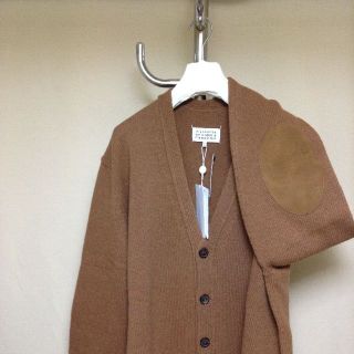 黒L新品 マルジェラ エルボーパッチ ニットカーディガン 18SS