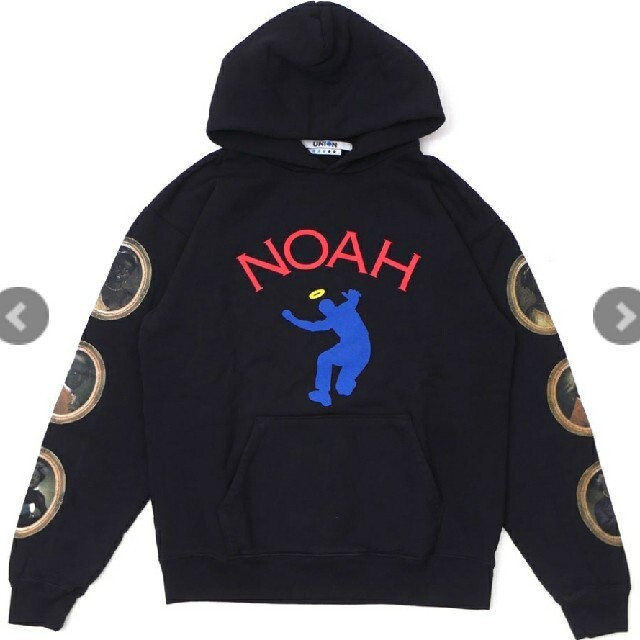 NOAH x UNION FAMILY TREE HOODIE BLACK