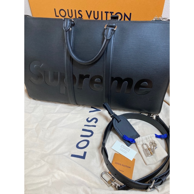 LOUIS VUITTON - Louis Vuitton×supreme キーポル ボストンバッグ 新品未使用