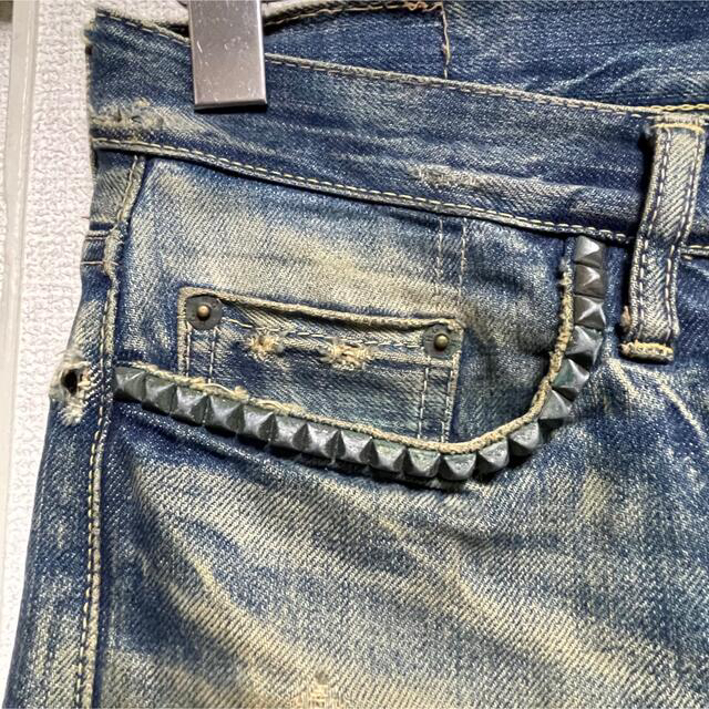 【初期】HYSTERIC glamour studs denim 3