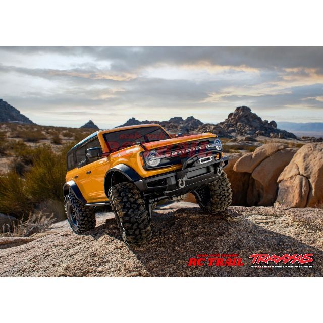 トラクサス TRX4 フォード 新型ブロンコ オレンジ RTR クローラー