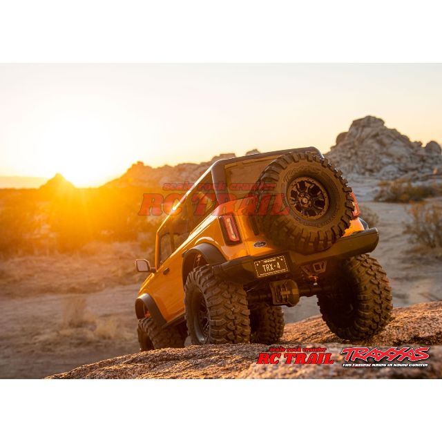 トラクサス TRX4 フォード 新型ブロンコ オレンジ RTR クローラー