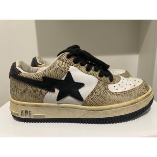 アベイシングエイプ(A BATHING APE)のAPE BAPESTA SNAKE US6(スニーカー)