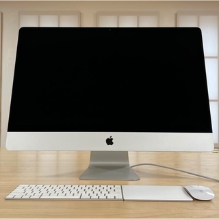 マック(Mac (Apple))のiMac 27inch Late 2015　USキーボド　トラックパッド付(デスクトップ型PC)