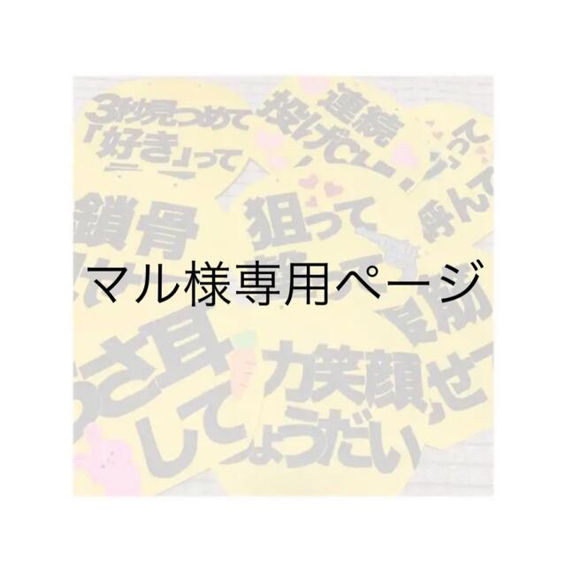 マル様専用ページ その他のその他(オーダーメイド)の商品写真