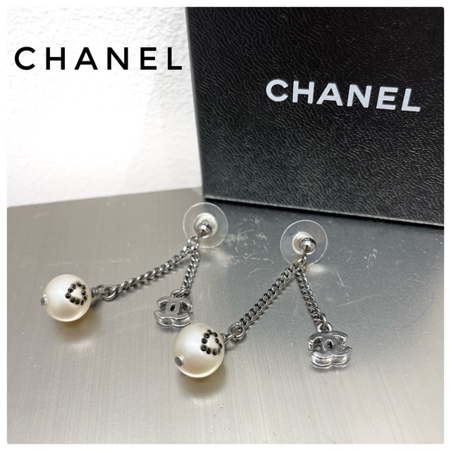 希少⭐️シャネル CHANEL ピアス パール ココマーク ヴィンテージ 美品