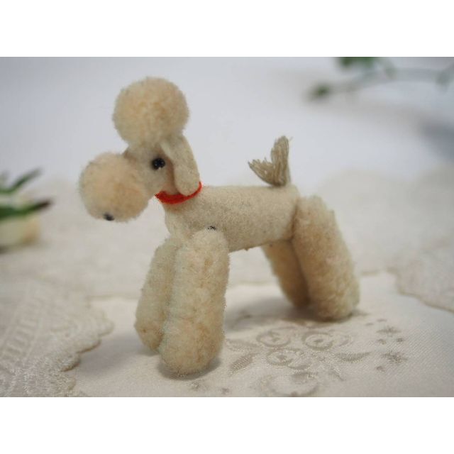 ★シュタイフ★Woolen Poodle 6㎝★ぽんぽんプードル★STEIFF★