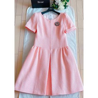FOXEY - Rene 高級フランス製ジャガードワンピース36 極美品 foxeyの