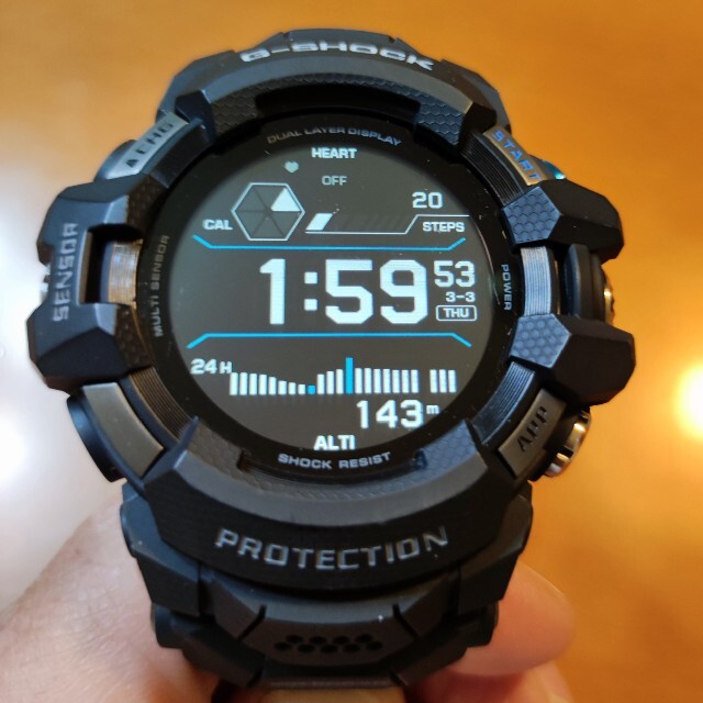 G-SHOCK(ジーショック)のG-SHOCK GSW-H1000-1JR メンズの時計(腕時計(デジタル))の商品写真