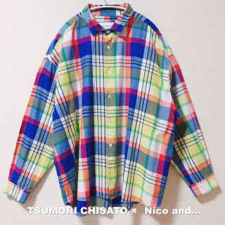 ツモリチサト(TSUMORI CHISATO)の【TSUMORI CHISATO×NICO AND】コラボ キラネコ柄 シャツ(シャツ/ブラウス(長袖/七分))