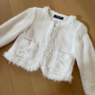 コムサデモード(COMME CA DU MODE)の【美品】セレモニージャケット　女の子95㎝(ジャケット/上着)