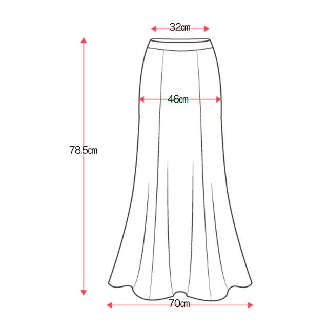 STYLENANDA(スタイルナンダ)のbinary01 韓国ファッション プリーツロングゴムスカート レディースのスカート(ロングスカート)の商品写真