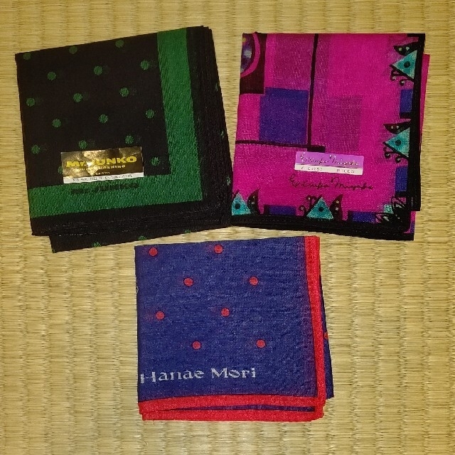 HANAE MORI(ハナエモリ)のハンカチ レディースのファッション小物(ハンカチ)の商品写真
