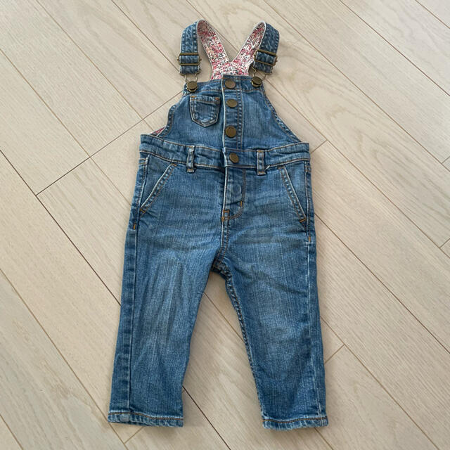 babyGAP(ベビーギャップ)のbaby Gap デニムオーバーオール キッズ/ベビー/マタニティのベビー服(~85cm)(パンツ)の商品写真