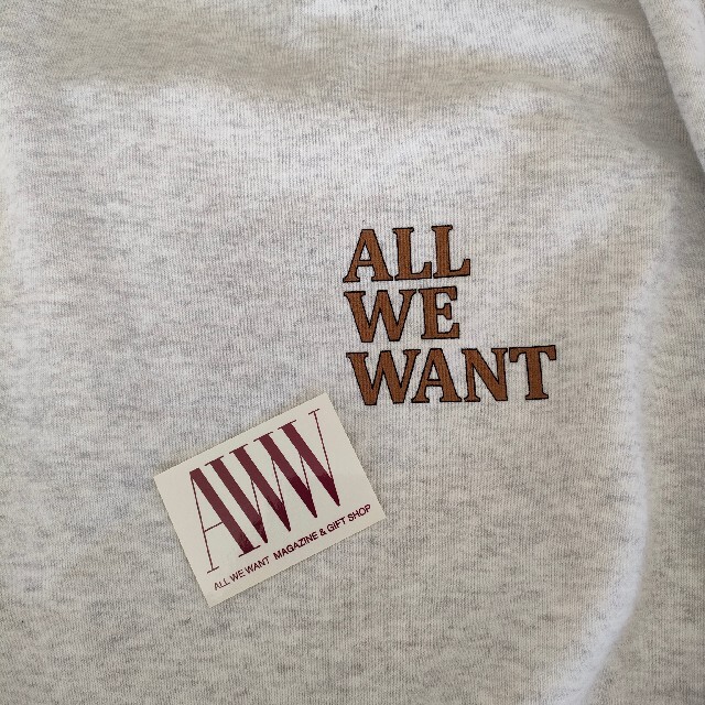 [美品] ALLWEWANT SWEATSHIRT AWW メンズのトップス(スウェット)の商品写真