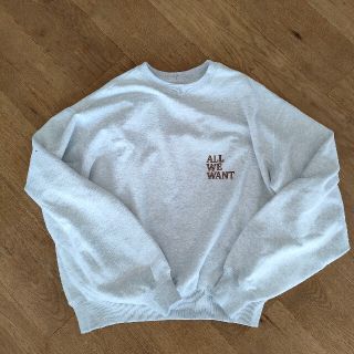 [美品] ALLWEWANT SWEATSHIRT AWW(スウェット)