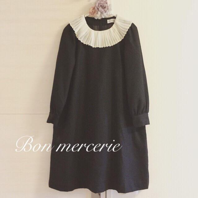 Bon mercerie 襟付きワンピース