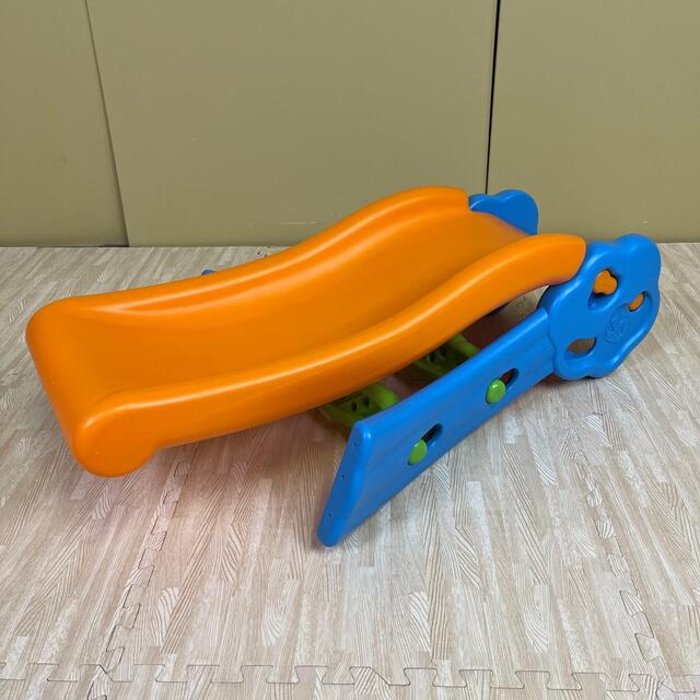 室内使用品 ☆美品☆ 小さな滑り台 折り畳み 分解可能 オレンジブルーグリーン 6