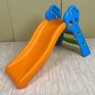 室内使用品 ☆美品☆ 小さな滑り台 折り畳み 分解可能 オレンジブルーグリーン