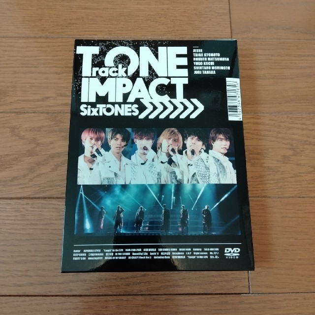 SixTONES TrackONE IMPACT　初回盤DVD