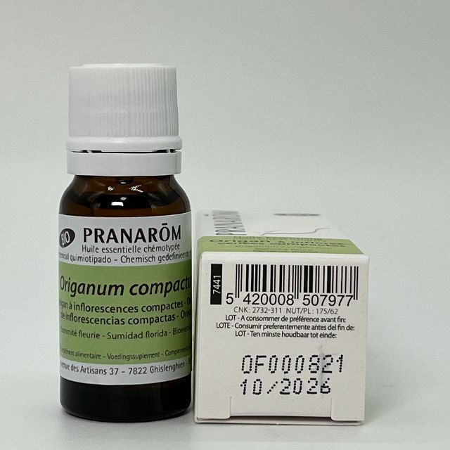 PRANAROM(プラナロム)のプラナロム オレガノ BIO 10ml 精油 PRANAROM コスメ/美容のリラクゼーション(エッセンシャルオイル（精油）)の商品写真