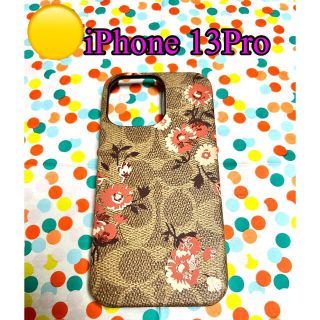 コーチ(COACH)の🟡【iPhone 13Pro】COACH レザーケース(iPhoneケース)