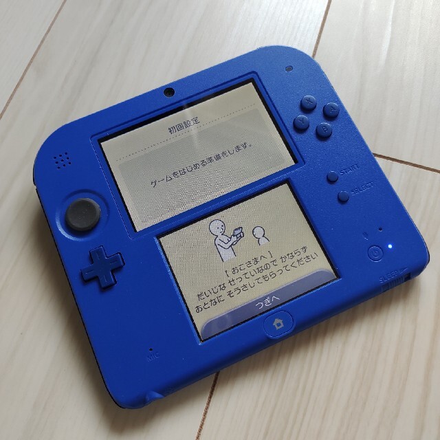 ニンテンドー2DS(ニンテンドー2DS)の☆のり塩さん専用ページ☆ニンテンドー 2DS 本体 ブルー 青 エンタメ/ホビーのゲームソフト/ゲーム機本体(家庭用ゲーム機本体)の商品写真