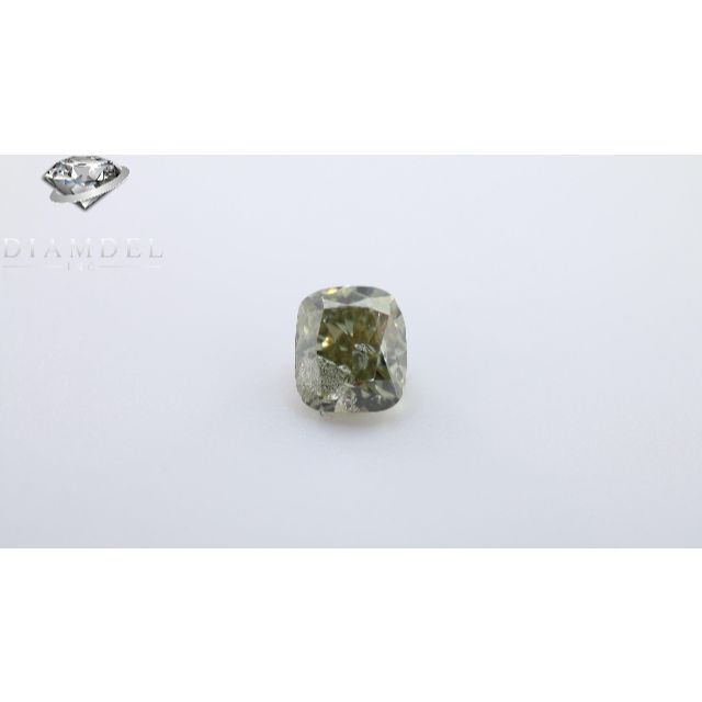 0373ctカラーグリーンダイヤモンドルース/ F. D.G.GREEN / 0.373 ct.