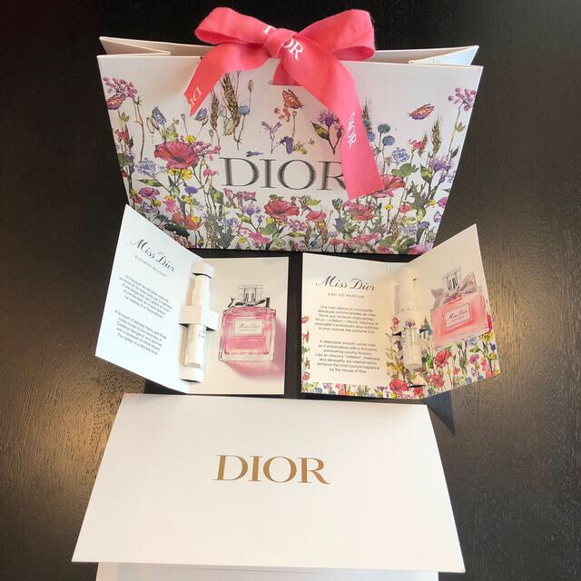 Christian Dior(クリスチャンディオール)の【新品未使用】ディオール　香水　サンプルセット　トワレ　ミニサイズ コスメ/美容の香水(香水(女性用))の商品写真