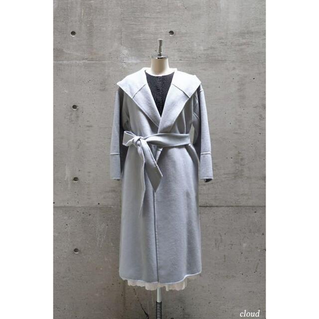 Wool-Blend Doubleface Belted Coat  レディースのジャケット/アウター(ロングコート)の商品写真