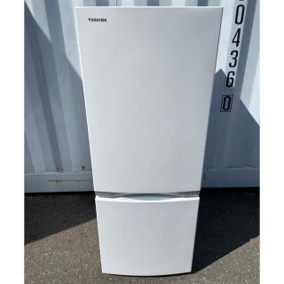 トウシバ(東芝)の都内近郊送料無料　2019年　TOSHIBA 2ドア　冷蔵庫(冷蔵庫)