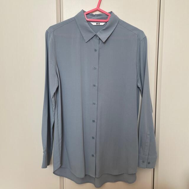 UNIQLO(ユニクロ)のユニクロ　春シャツ　 レディースのトップス(シャツ/ブラウス(長袖/七分))の商品写真