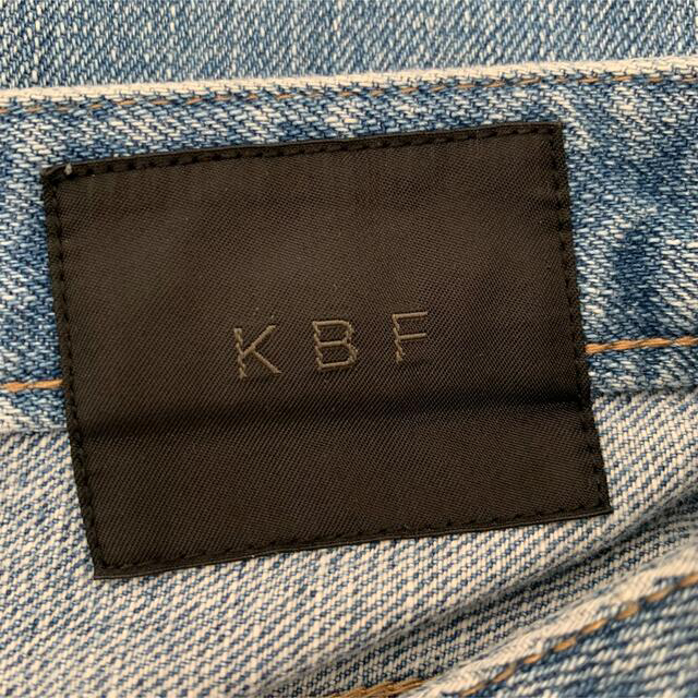 KBF(ケービーエフ)のKBF ワイドバギーデニム レディースのパンツ(カジュアルパンツ)の商品写真