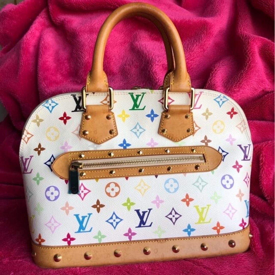 ※値下げ不可※ LOUIS VUITTON アルママルチカラー ホワイト 白
