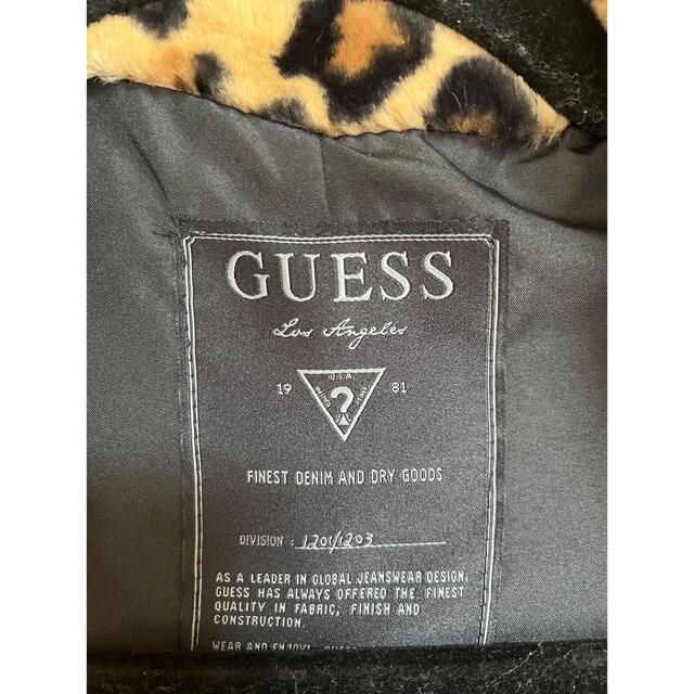 GUESS(ゲス)のguess atmos レオパード　ファー　ジャケット メンズのジャケット/アウター(ブルゾン)の商品写真