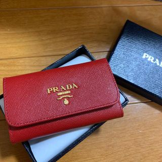 プラダ(PRADA)のPRADA  キーケース　Minnie様専用(キーケース)