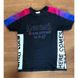 ディーゼル(DIESEL)のディーゼル　Tシャツ　黒 サイズ6  120cm相当(Tシャツ/カットソー)