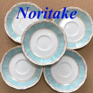 ノリタケ(Noritake)のNoritake ソーサーのみ ノリタケ 5枚組 ゴールドライン(食器)